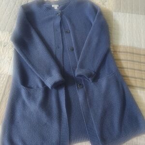 JJill small blue cardigan